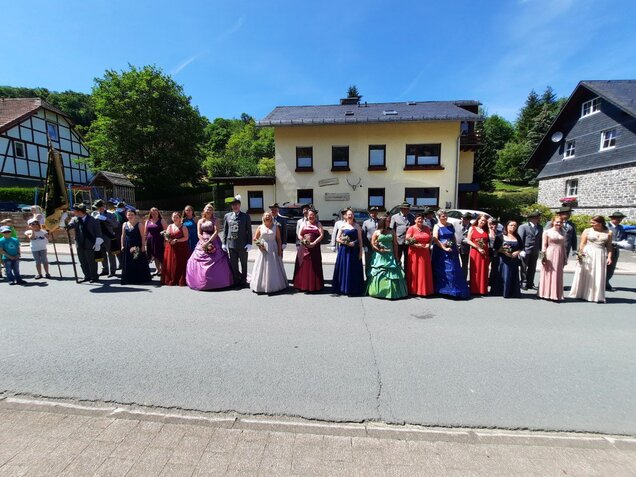 Der Hofstatt mit Ehrendamen