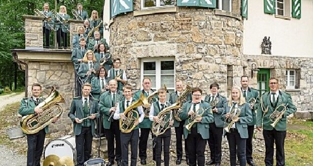 Auf dem Bild sehen Sie die Schützenblaskapelle Willingen